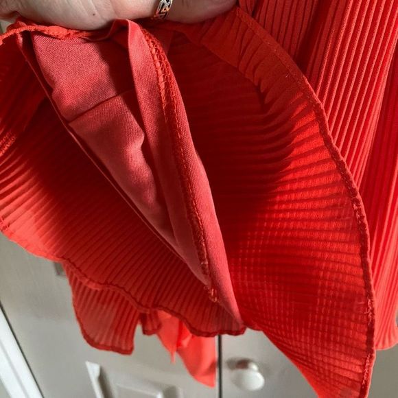 Double Zero Beige Cream and Orange Romper Size Large, Perfect for Summer! - Picture 10 of 12